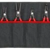 Knipex 00 19 58 V02 8 Piece Circlip Plier Set In Tool Roll