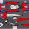 Knipex 00 20 01 V15 6 Piece Basic Plier Set In Foam Tray