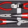 Knipex 00 20 01 V16 4 Piece Automotive Plier Set In Foam Tray