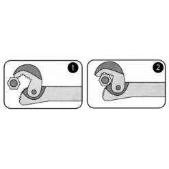 Beta 186 Self-locking Wrench With Automatic Take-Up Device 8-32 Mm -Pro Tools Shop 001860008 5