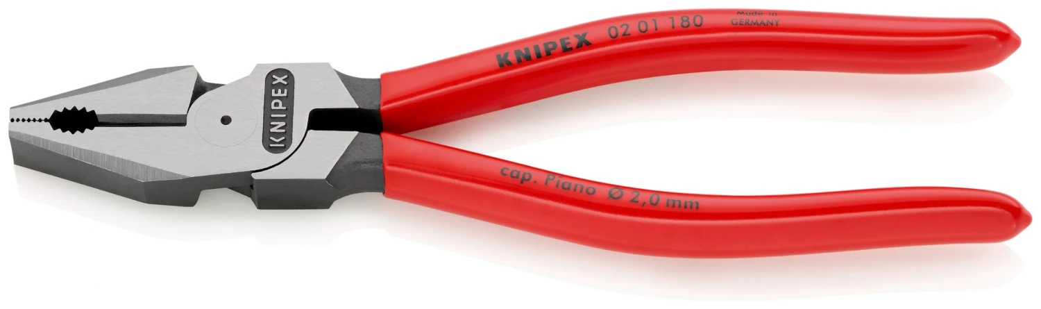 Knipex 02 01 180 High Leverage Combination Pliers 180mm 1 Knipex 02 01 180 High Leverage Combination Pliers 180mm