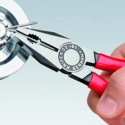 Knipex 03 01 180 Combination Pliers PVC Grip 180mm -Pro Tools Shop 0301180H01D0