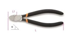 Beta 1080-D15 Diagonal Flush Cutting Nippers With PVC Coated Handles