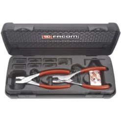 Facom 470 Interchangeable Circlip Pliers Kit. Internal/External