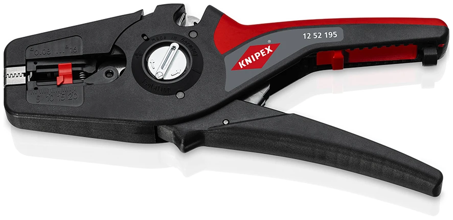 Knipex 12 52 195 PreciStrip16 Automatic Wire Stripper Plier 0.08-16mm 1 Knipex 12 52 195 PreciStrip16 Automatic Wire Stripper Plier 0.08-16mm