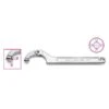 Beta 99ST Pin Hook Spanner Wrench With Round Nose For Ring Nuts 35-50mm