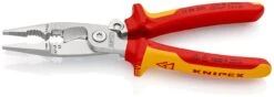 Knipex 13 96 200 VDE Insulated Multi-Function Installation Pliers 200mm -Pro Tools Shop 13 96 200 2 scaled 1