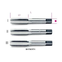 Beta 430ASW 3 Pce. Whitworth Thread Hand Tap - 5/32" BSW