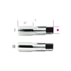 Beta 433ASG 2 Pce. Cylindrical Gas (BSP) Thread Hand Tap - 1/2" Gas