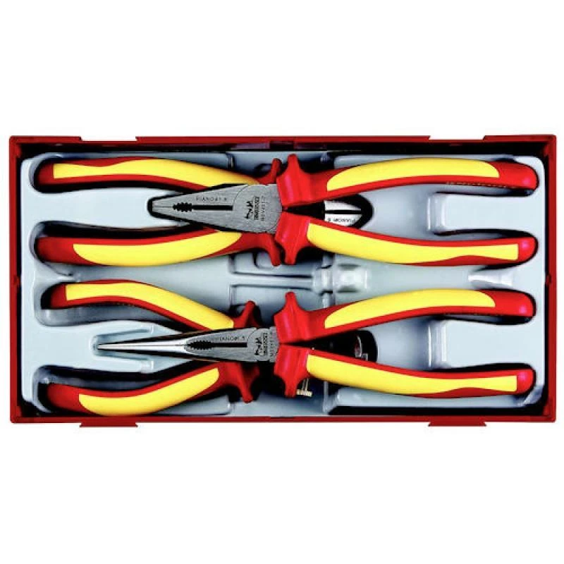 Teng TTV440 1000 Volt Insulated Plier Set In Toolbox Module Tray 1 Teng TTV440 1000 Volt Insulated Plier Set In Toolbox Module Tray