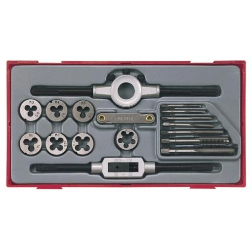 Teng TTTD17 Tap &amp; Die Set -Pro Tools Shop 130656