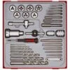 Teng TTDTD34 34 Piece Tap, Die, Drill &amp; Screw Extractor Set