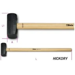 Beta 1381 Sledge Hammer Hickory Handle 8kg / 8000g