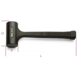 Beta 1391 Rubber Dead Blow Hammer 55mm
