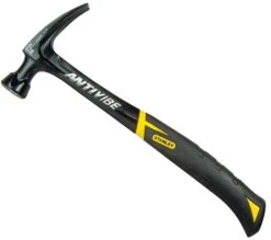 Stanley 1-51-278 FatMax Antivibe All Steel Rip Claw Hammer 570g (20oz) -Pro Tools Shop 1512763