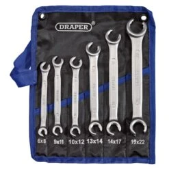 Draper 17759 6 Piece Flare Nut Spanner Set 6-22mm