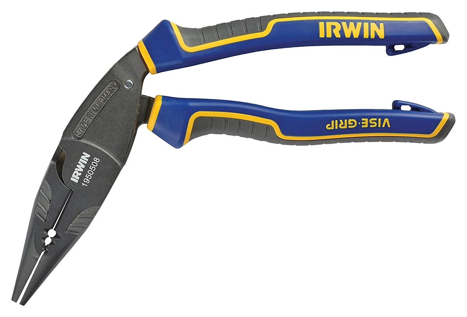 Irwin Vise-Grip 1950508 8″ Ergomulti Long Nose Pliers With Wire Stripper And Wire Crimper 5 Irwin Vise-Grip 1950508 8″ Ergomulti Long Nose Pliers With Wire Stripper And Wire Crimper - Image 5