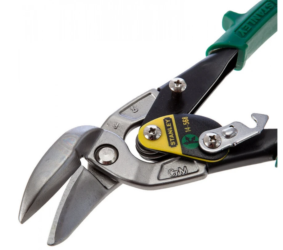 Stanley 2-14-568 FatMax Aviation Offset Tin Snips (Right) Green STA214568 2 Stanley 2-14-568 FatMax Aviation Offset Tin Snips (Right) Green STA214568 - Image 2