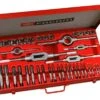 Facom 221.227SJ2 41 Piece Tap And Die Set M3 To M18 ( Inc .Cobalt Steel Taps)