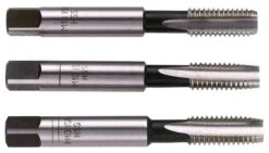 Facom 227.9X125T3 3 Piece HSS Tap Set M9 X 1.25mm