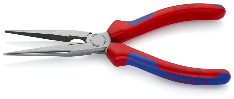 Knipex 26 12 200 Snipe Nose Side Cutting Pliers 200mm 2 Knipex 26 12 200 Snipe Nose Side Cutting Pliers 200mm - Image 2