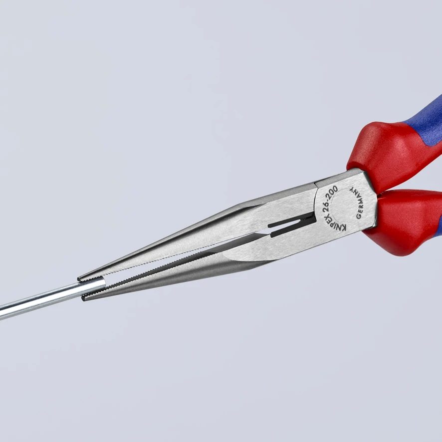 Knipex 26 12 200 Snipe Nose Side Cutting Pliers 200mm 4 Knipex 26 12 200 Snipe Nose Side Cutting Pliers 200mm - Image 4