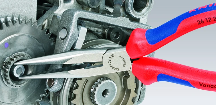 Knipex 26 12 200 Snipe Nose Side Cutting Pliers 200mm 6 Knipex 26 12 200 Snipe Nose Side Cutting Pliers 200mm - Image 6