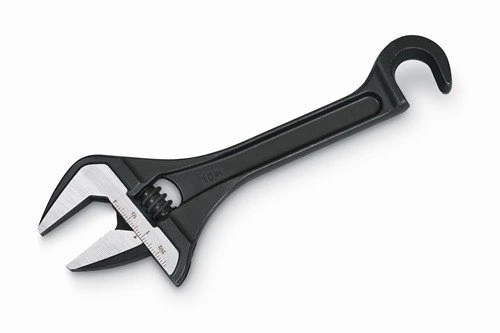 Bahco 33H Adjustable Wrench With Hook 10" 1 Bahco 33H Adjustable Wrench With Hook 10"