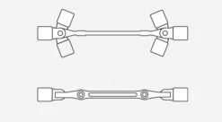 Gedore 34 Double End Swivel Socket Spanner Wrench 17 X 19mm -Pro Tools Shop 34 dimensional v2 1