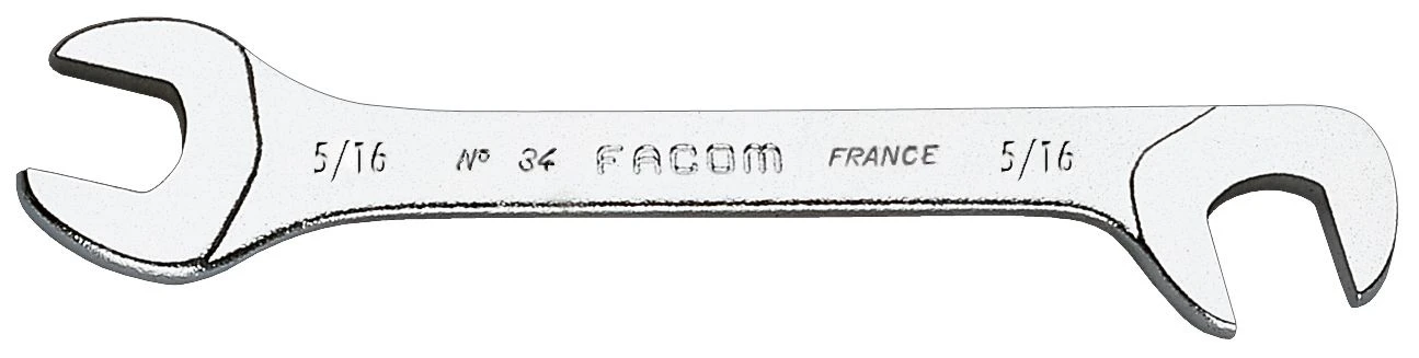 Facom 34.13/32-13/32" AF Midget Wrench With Open Ends AT 15 And 75 Degrees 1 Facom 34.13/32-13/32" AF Midget Wrench With Open Ends AT 15 And 75 Degrees