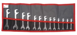 Facom 34.JU13T AF. Midget Wrench Set With Open Ends AT 15 And 75 Degrees