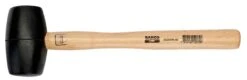 Bahco 3625RM-65 Rubber Mallet With Wooden Handle 440g