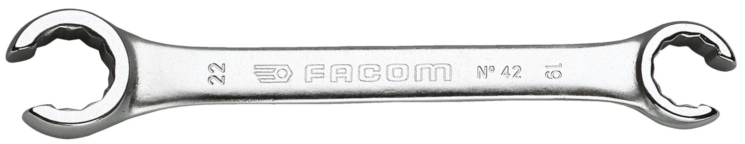 Facom 42.12X14 Flare Nut Wrench - 12 X 14 Hexagon (6 Point) 1 Facom 42.12X14 Flare Nut Wrench - 12 X 14 Hexagon (6 Point)