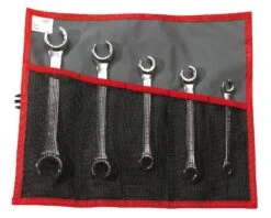 Facom 42.JE5T Flare Nut Wrench Set - Bi-Hexagon (12 Point) 8-24mm