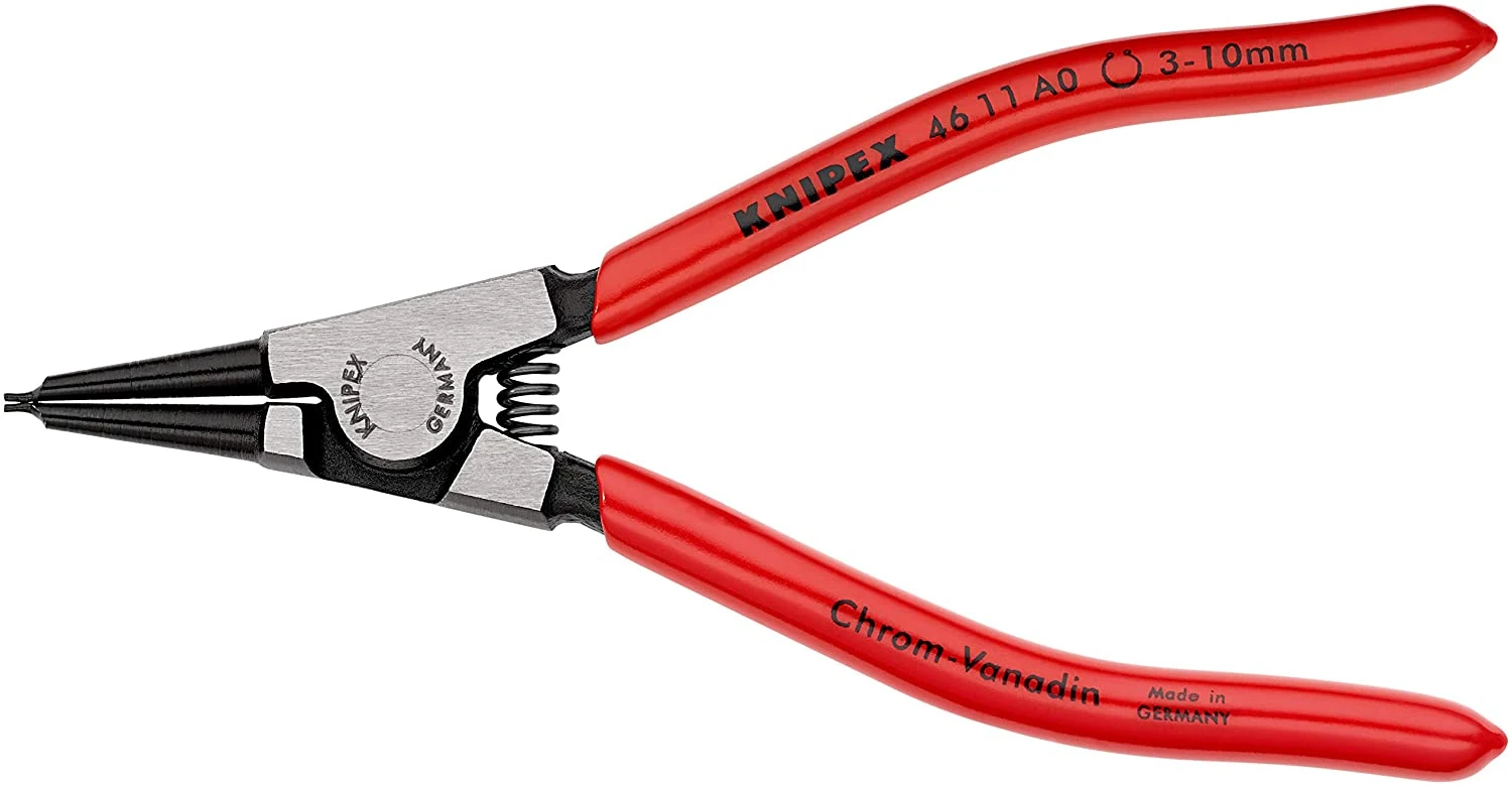 Knipex 46 11 A1 Circlip Pliers External Straight 10 - 25mm A1 1 Knipex 46 11 A1 Circlip Pliers External Straight 10 - 25mm A1