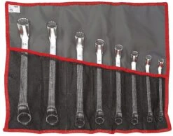 Facom 55A.JU6A 6 Piece Ring Spanner Set 1/4 - 15/16" AF