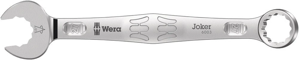 Wera 020504 JOKER 6003 Metric Ring Combination Spanner 27mm 1 Wera 020504 JOKER 6003 Metric Ring Combination Spanner 27mm