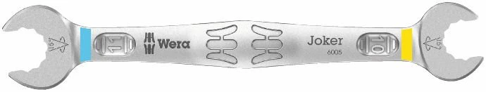Wera 6005 Joker 020312 Double Open End Spanner 10x11mm 1 Wera 6005 Joker 020312 Double Open End Spanner 10x11mm