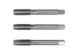 Presto 3 Piece Metric High Speed Steel (HSS) Hand Tap Set M6x0.75 Fine Thread