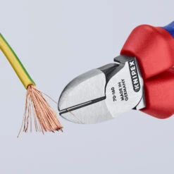 Knipex 70 02 160 Side Cutters Diagonal Cutting Pliers 160mm -Pro Tools Shop 7002160 02 F A 04