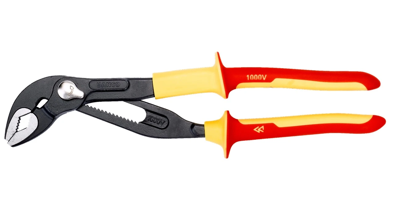 Bahco 7224S VDE Insulated Quick-Adjust Water Pump Slip Joint Pliers 250mm 2 Bahco 7224S VDE Insulated Quick-Adjust Water Pump Slip Joint Pliers 250mm - Image 2
