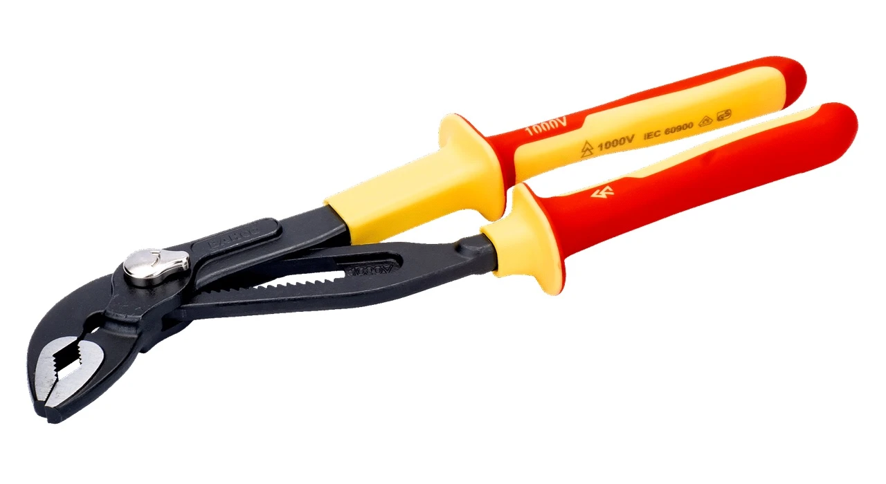 Bahco 7224S VDE Insulated Quick-Adjust Water Pump Slip Joint Pliers 250mm 1 Bahco 7224S VDE Insulated Quick-Adjust Water Pump Slip Joint Pliers 250mm