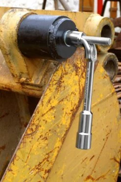 Facom 75.11 Angled L- Shaped Open-Socket Wrench - 11mm. -Pro Tools Shop 75 series 3 5