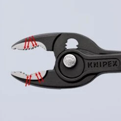 Knipex 82 02 200 TwinGrip Slip Joint Pliers With Multi-Component Grips 200mm -Pro Tools Shop 8202200 00 HL A 01