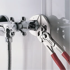 Knipex 86 03 150 Lock Button Waterpump Slip Joint Pliers Wrench PVC Grip 150mm (27mm Capacity) -Pro Tools Shop 86031502