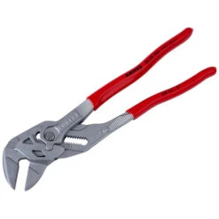 Knipex 86 03 250 Lock Button Waterpump Slip Joint Pliers Wrench PVC Grip 250mm (52mm Capacity) -Pro Tools Shop 86032502