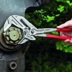 Knipex 86 03 400 Lock Button Waterpump Slip Joint Pliers Wrench PVC Grip 400mm (85mm Capacity) -Pro Tools Shop 8603400H78D0