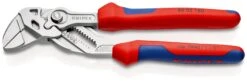 Knipex 86 05 180 Lock Button Waterpump Slip Joint Pliers 180mm (35mm Capacity) -Pro Tools Shop 8605180 scaled 1