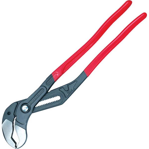 Knipex 87 01 560 Cobra® Waterpump Pliers PVC Grip 560mm - 115mm Capacity 1 Knipex 87 01 560 Cobra® Waterpump Pliers PVC Grip 560mm - 115mm Capacity