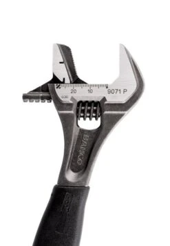 Bahco 9072P Black Finish Comfort Grip Adjustable Wrench With Reversible Jaw 10" -Pro Tools Shop 90P Series 4 1